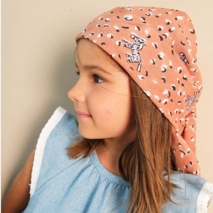 Maison Augustin - Wholesale Scarf - Women's - Adult Scarf Zebra Beige1