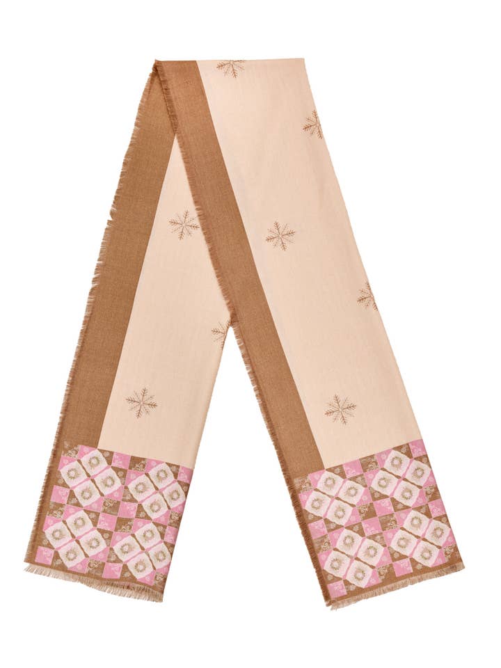 Asyii Sweet Prelude Silk-Wool Long Wrap for wholesale by ASYII