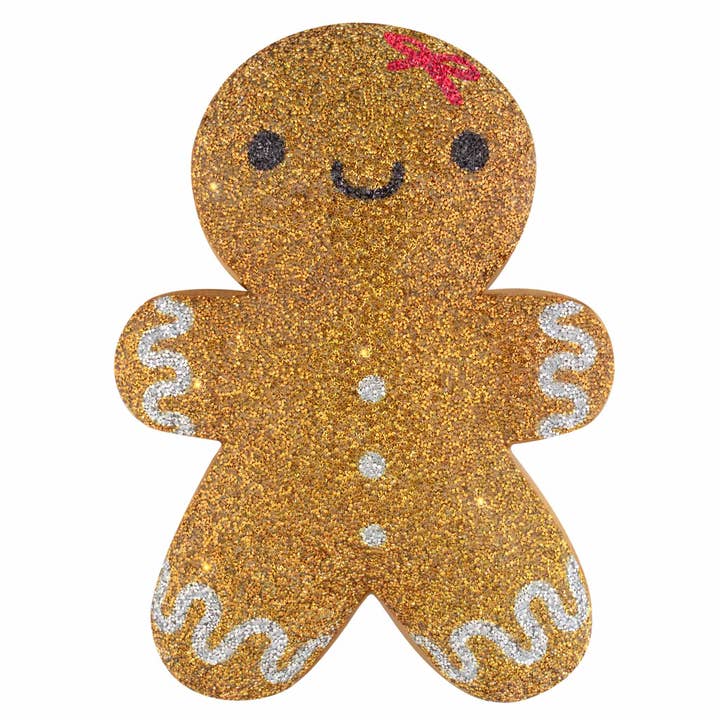 Gingerbread Woman Shaped Pillow for wholesale by Sparkles Home
