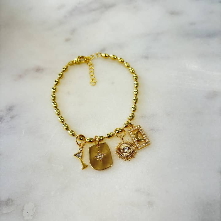 TLD Designs - Wholesale Charm/Dangle Bracelet - Charm Bar Bracelets