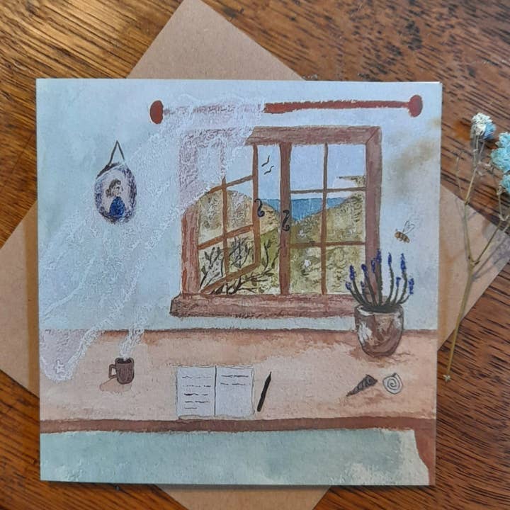 Seaview Greetings Card for wholesale by LYDIAMAE