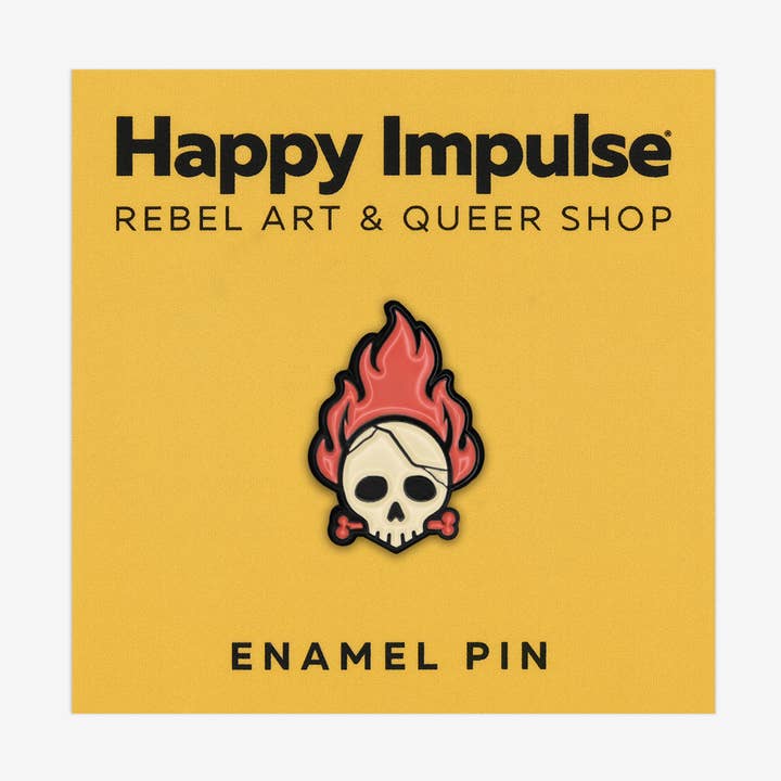 Hellish - Enamel Pin for wholesale by Happy Impulse