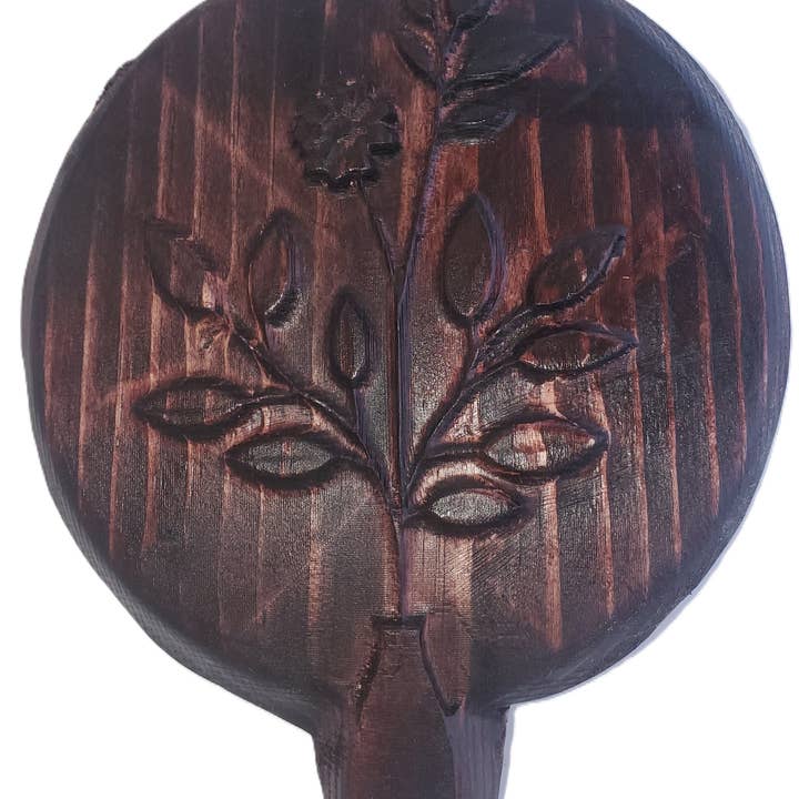 Udskåret Hibiscus Kvistevægkunst for engroshandel hos Skeeter's Row