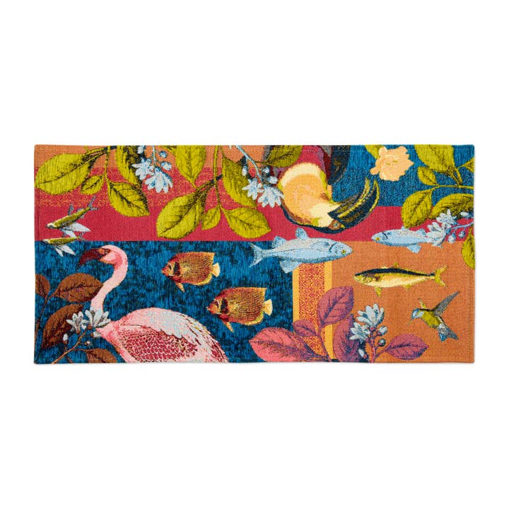 Bergamaschi & Vimercati S.p.a. - Wholesale Runner Rug - Floor Runner “Rhapsody” – 55x110 cm, Tropical Design4