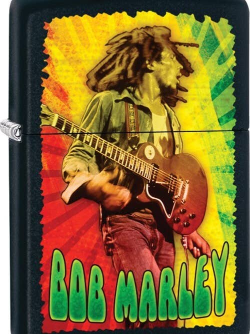 Bob Marley - Concert Black Matte Zippo Lighter for wholesale by Scorpio Posters