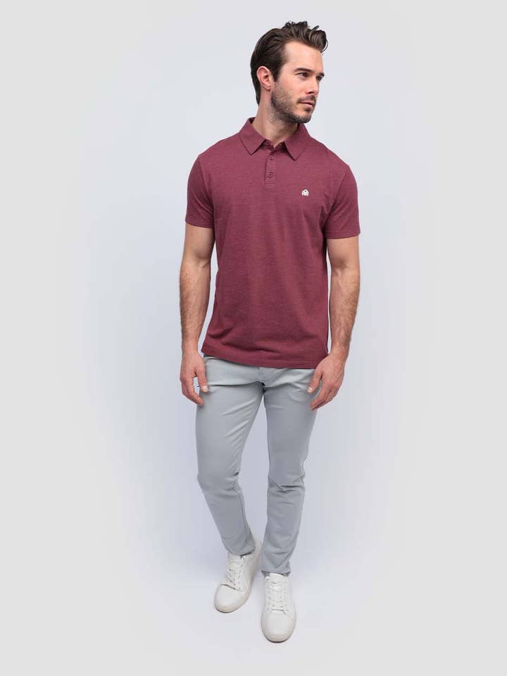 INTO THE AM - Wholesale Polo - Men's - Men's Short Sleeve Polo Shirt (Branded)48