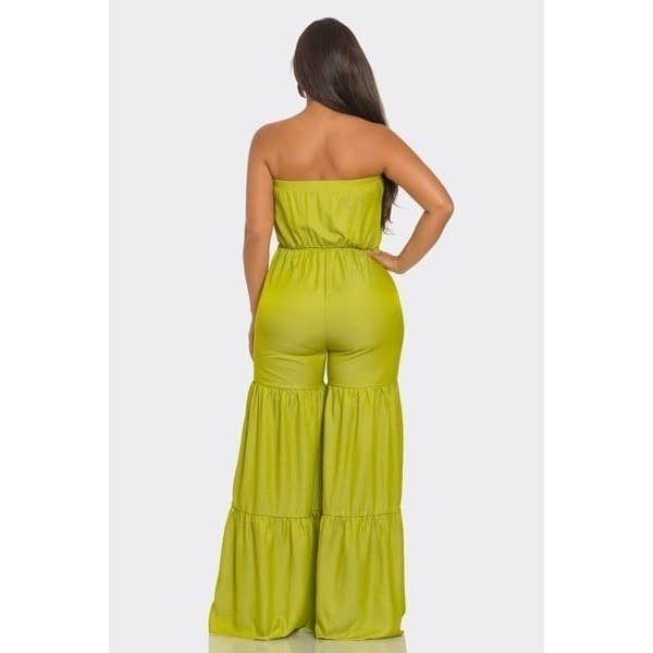 DORCAS - Wholesale Jumpsuit - Women's - JUMPSUIT RUFFLE HEM6