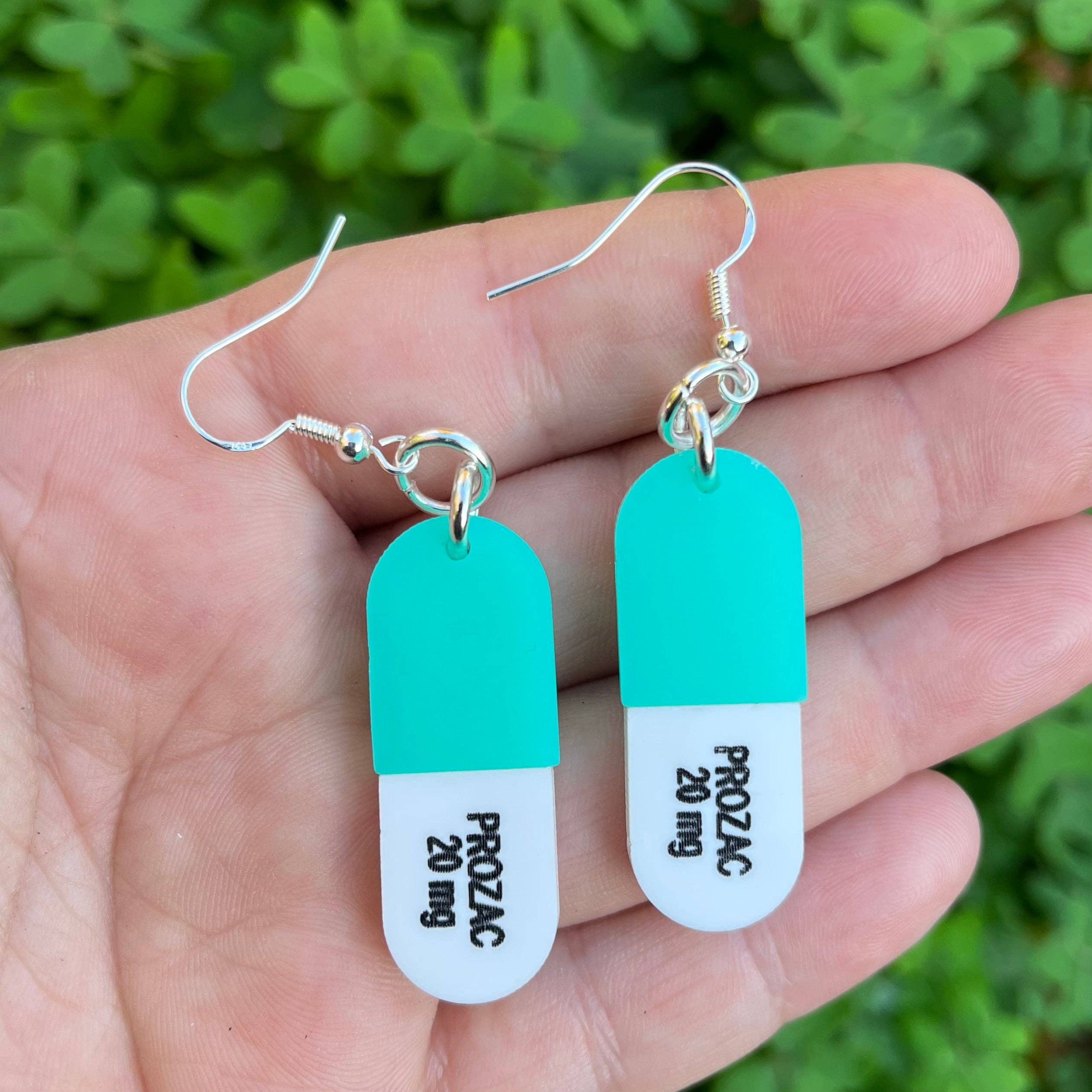 The Spooky Haus - Wholesale Dangle Earrings - Prozac Earrings4