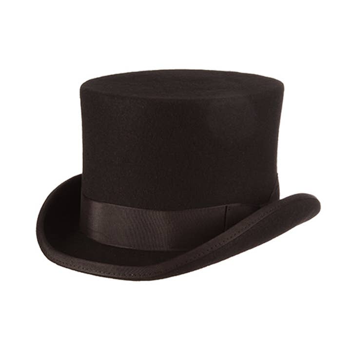 Scala Felt Top Hat- Damon for wholesale by Scala Hats
