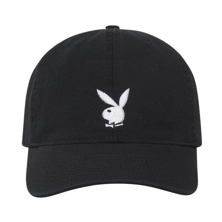 Casquette à logo tête de lapin ajustable pour la vente par PLAYBOY