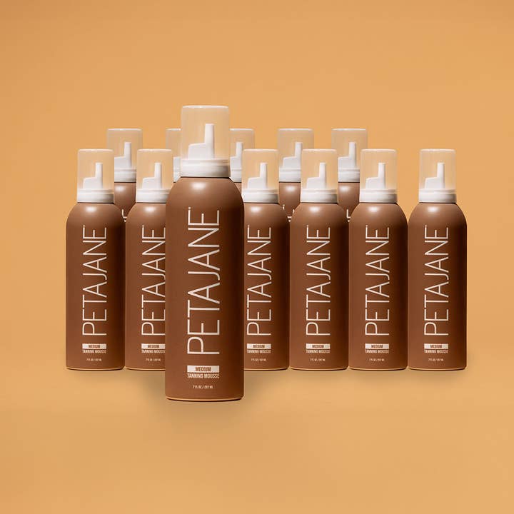 Peta Jane Beauty - Wholesale Self-Tanner - Pack of 12 - Medium Self-Tanning Mousse - Wholesale