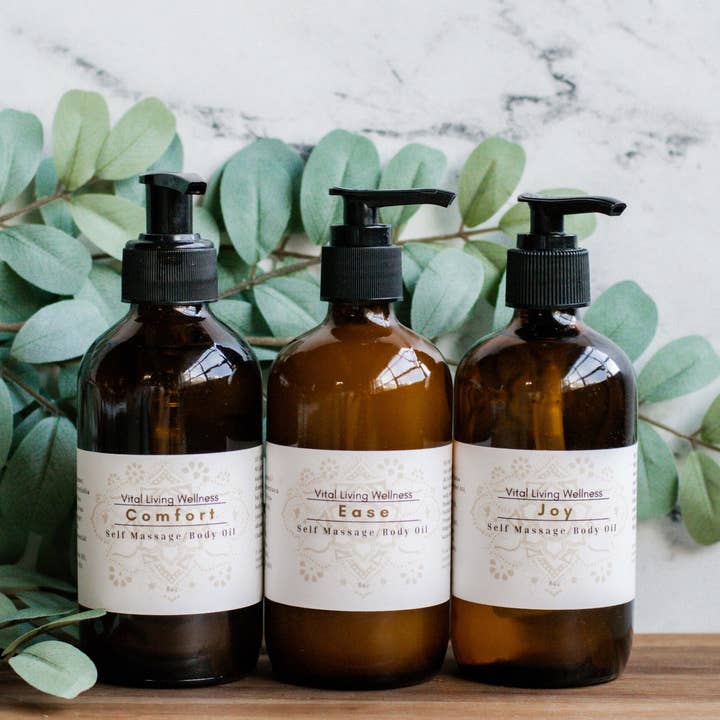 Ayurvedic Body Oil (8oz) for wholesale by Vital Living Wellness