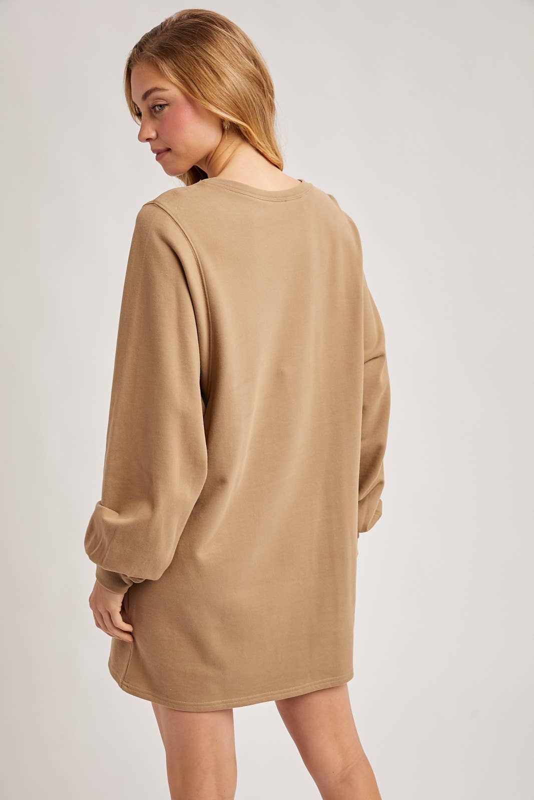 Bluivy - Vente Robe – femme - Robe mini en french terry30