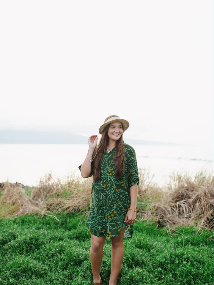 Women's Shirt Dress for Lahaina Community Land Trust for wholesale by Paradise Now Hawaiʻi