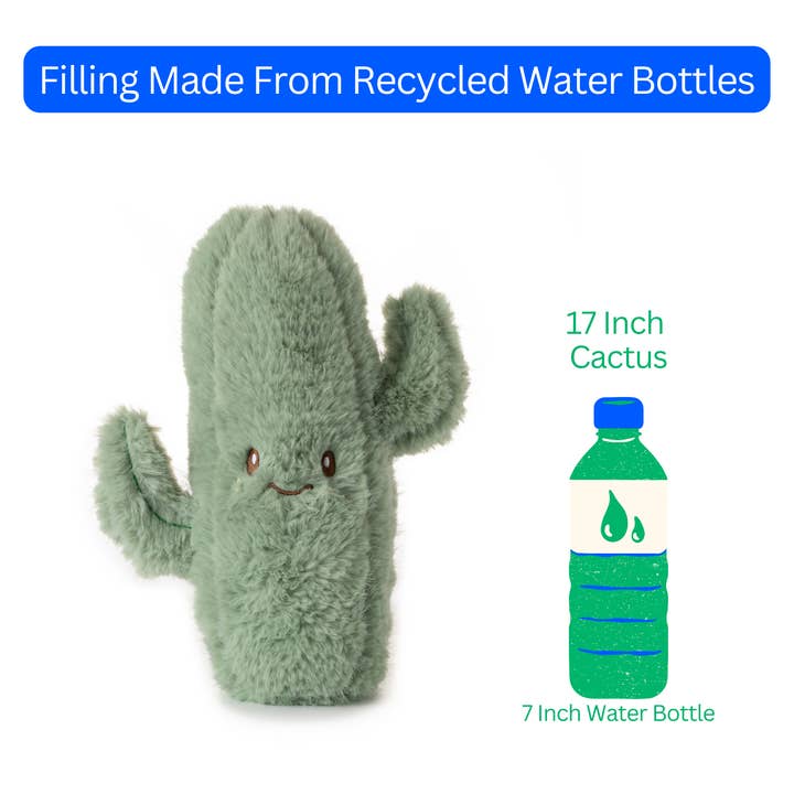 The Petting Zoo - Wholesale Stuffed/Plush Toy - Kids & Baby - Fuzzlez Cactus 11" (27cm)1
