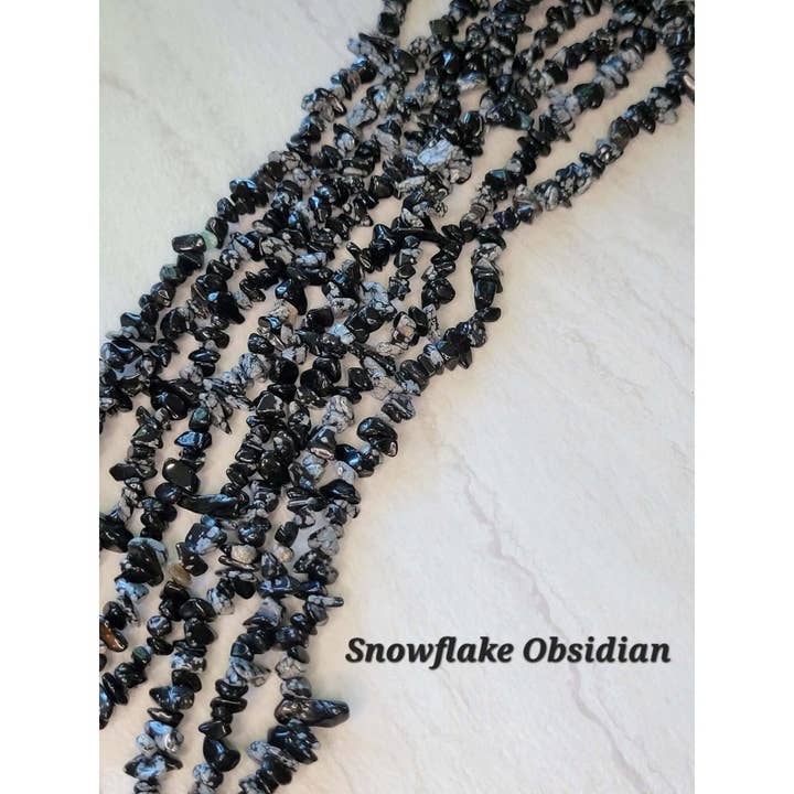 My Magic Place Shop - Wholesale Beads - Natural Gemstone Chip Beads Assorted Stone 32" Strand