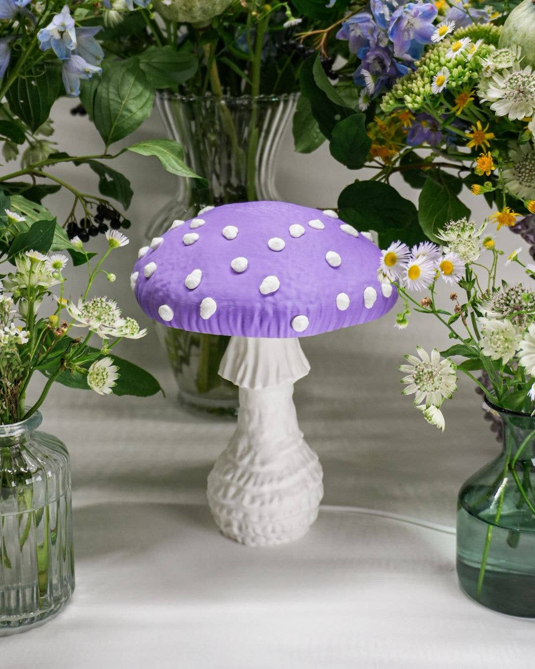 Roomberry - Wholesale Accent/Desk Lamp - Amanita Mushroom Lamp – Magical Table Lamp in Fly Agaric Design for Your Home16