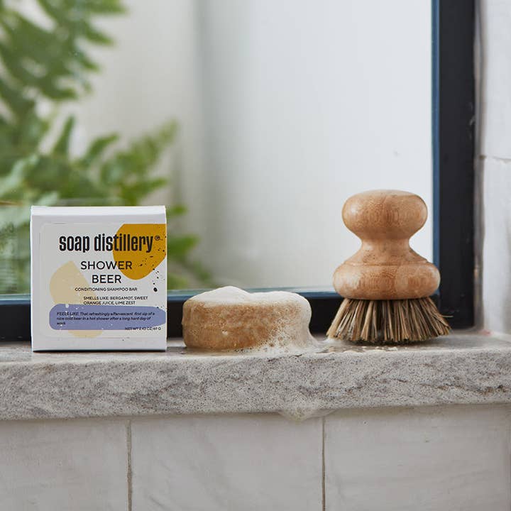 Soap Distillery - Wholesale Shampoo Puck/Solid Shampoo - Shower Beer Shampoo Bar