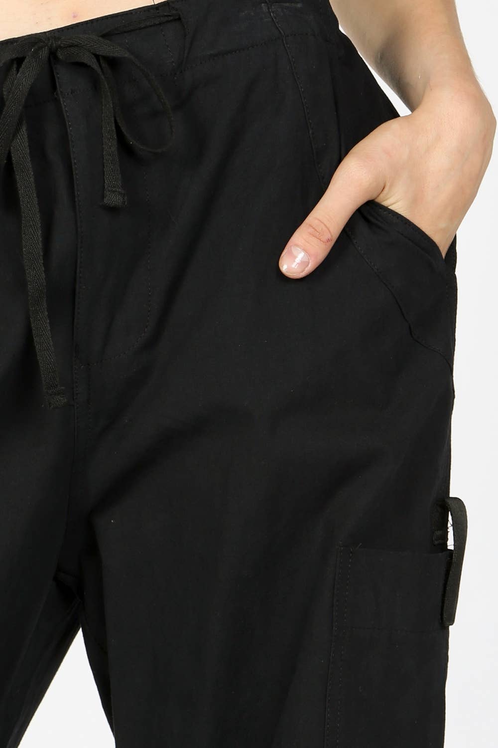 Beulah Style - Venta al por mayor Pantalones - Mujer - Pantalones Cargo Holgados de Tiro Alto MC70526