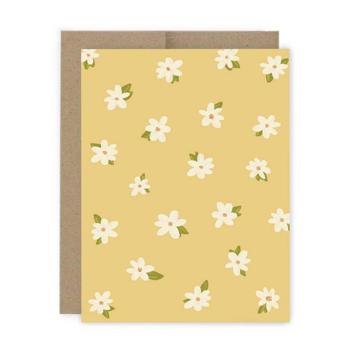 Spring Flowers Notecard for wholesale by Holyome Design Co.