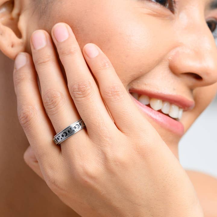 Henna Shoppe - Wholesale Band/Stacked Ring - Spinning Ring5