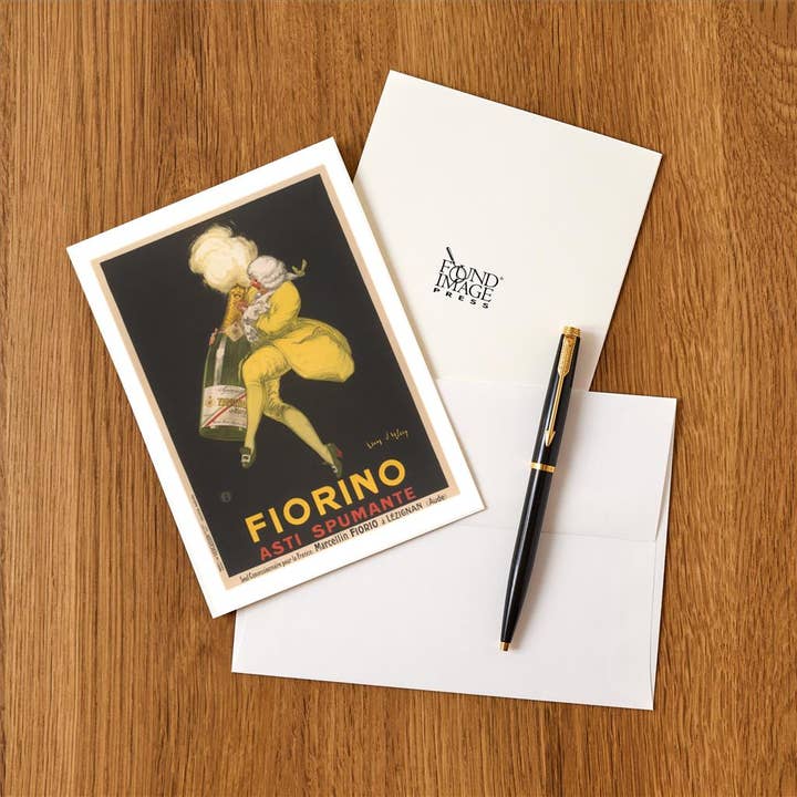 Found Image Press - Wholesale Stationery/Notecard Set - Greeting Card BV-315 Fiorino Asti Spumante1