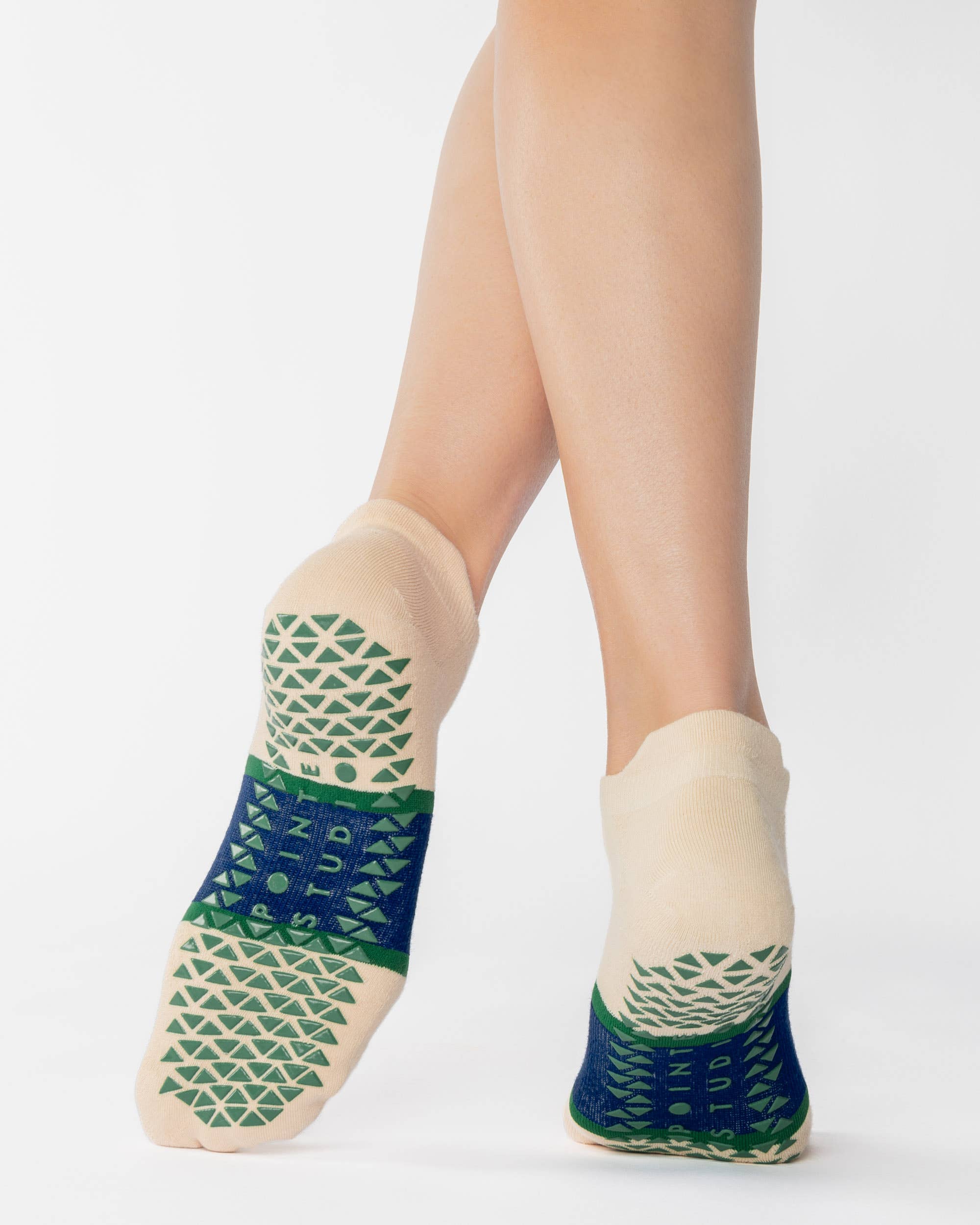 Pointe Studio - Wholesale Socks - Unisex - Women's Team Full Foot Grip Sock– No Slip Cotton Blend for Pilates & Barre2