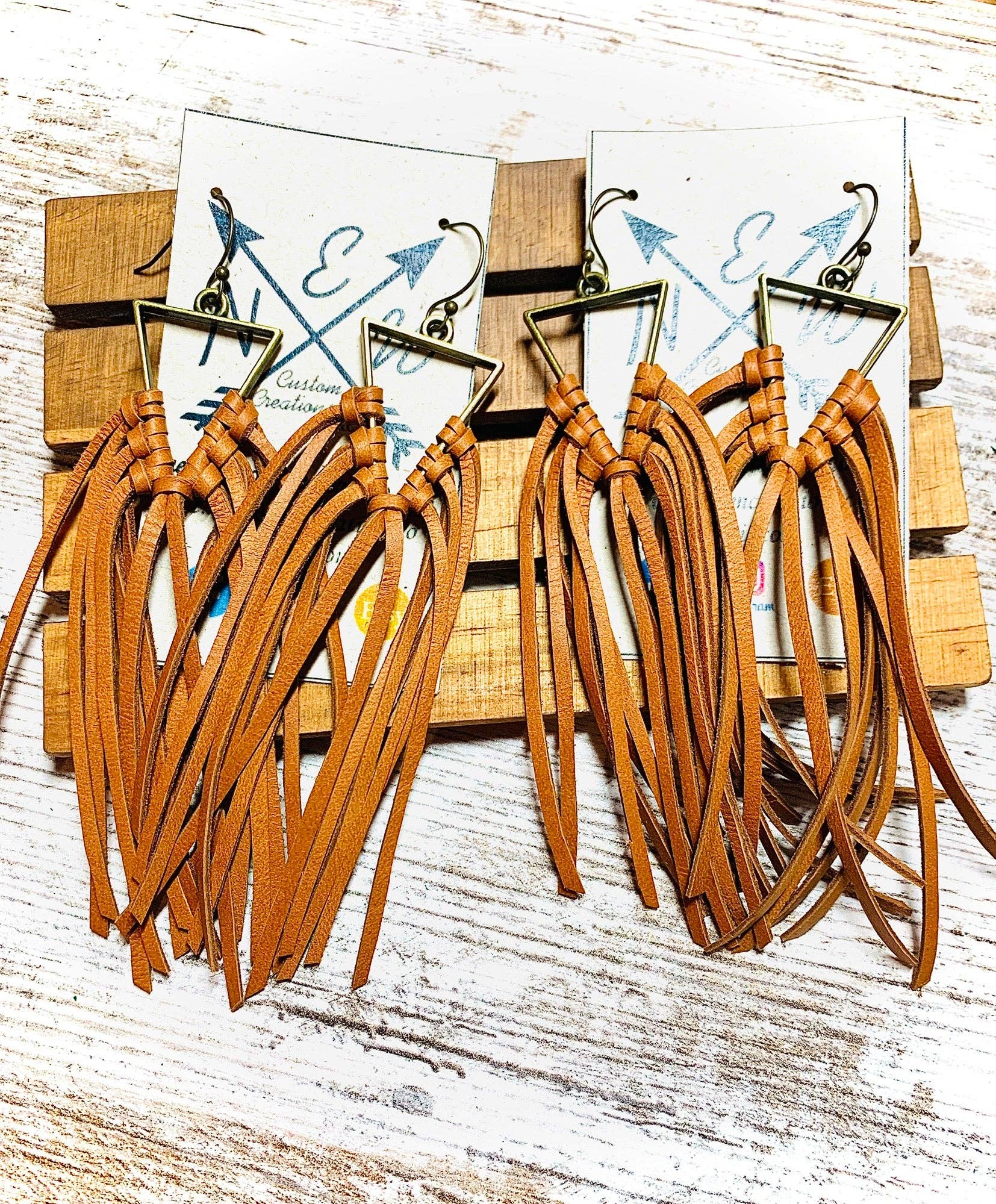 N.E.W. Custom Creations Co LLC - Wholesale Tassel Earrings - The Miranda!0