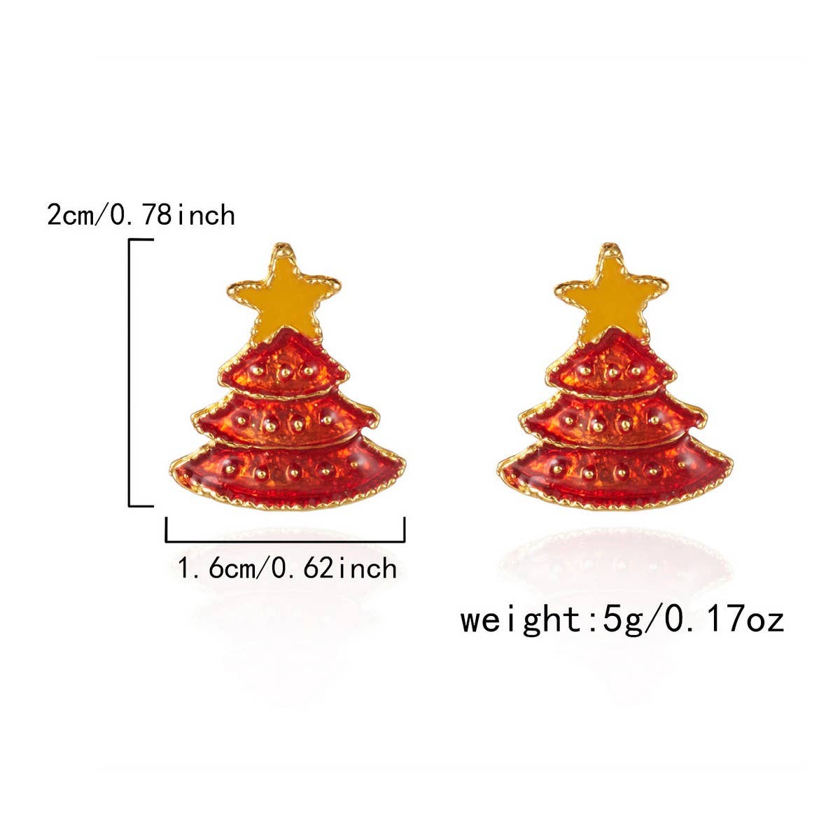 DOUBLJU - Wholesale Dangle Earrings - VERSATILE CHRISTMAS-THEMED EARRINGS_CWAJE0575317