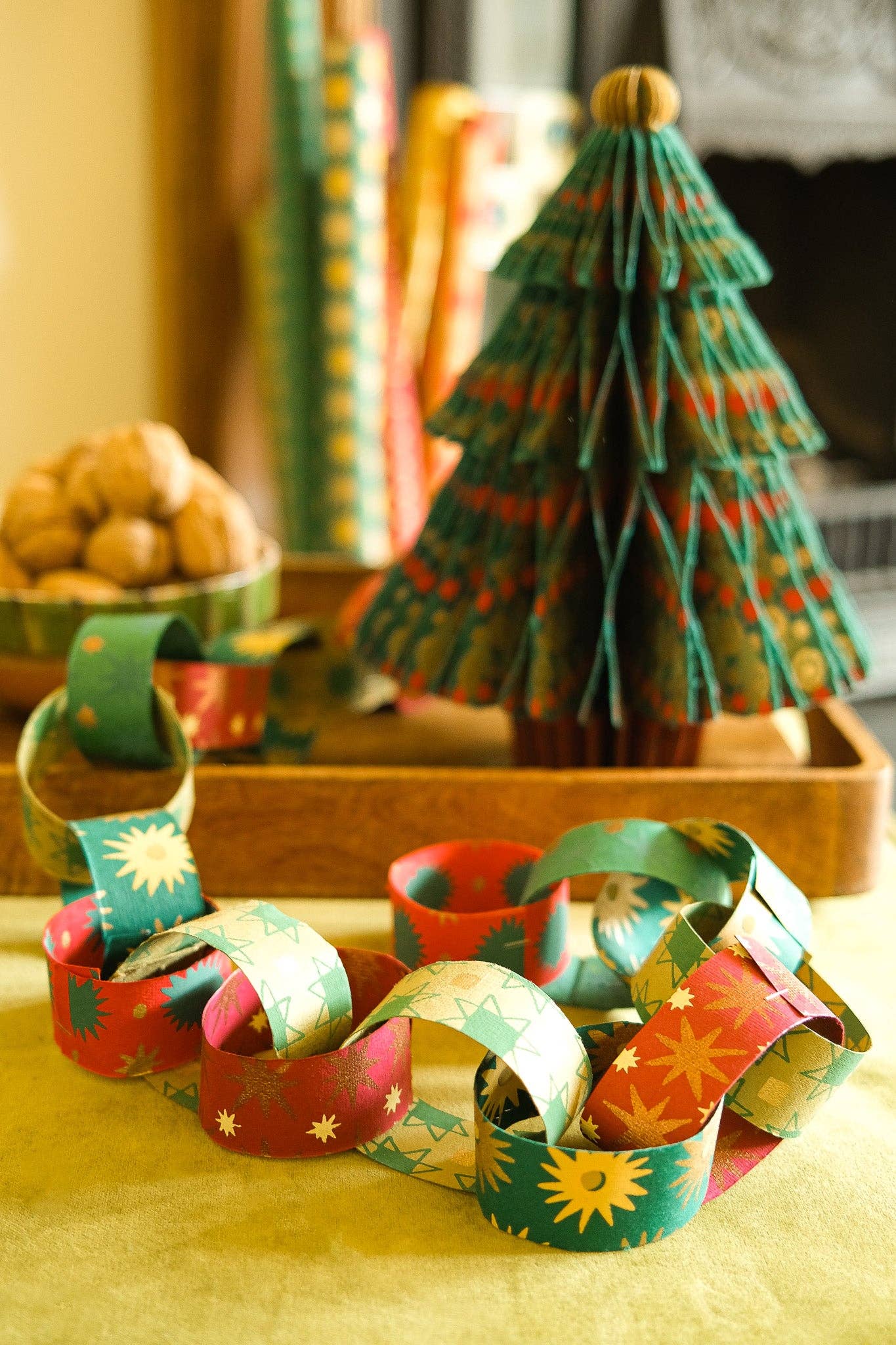 East End Press - Wholesale Christmas Decoration - Fir Tree Honeycomb1