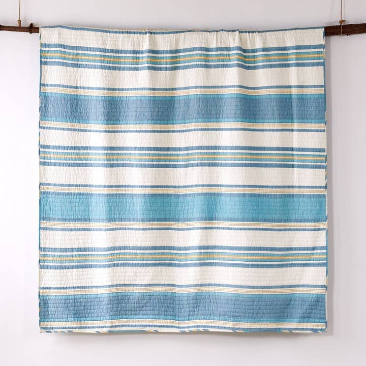 Blue Maui Quilt Set for wholesale on Faire