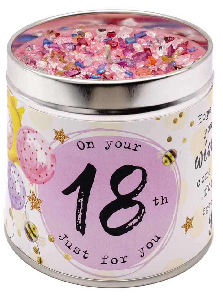 JUST BECAUSE AGE CANDLES – 18TH for wholesale by Best Kept Secrets