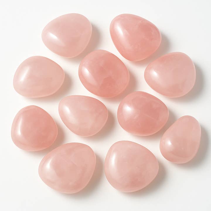 Kreateur Miami - Vente Pierre et cristal de spiritualité - Galets de quartz rose en vrac – Pack de 5KG (250+ pcs)