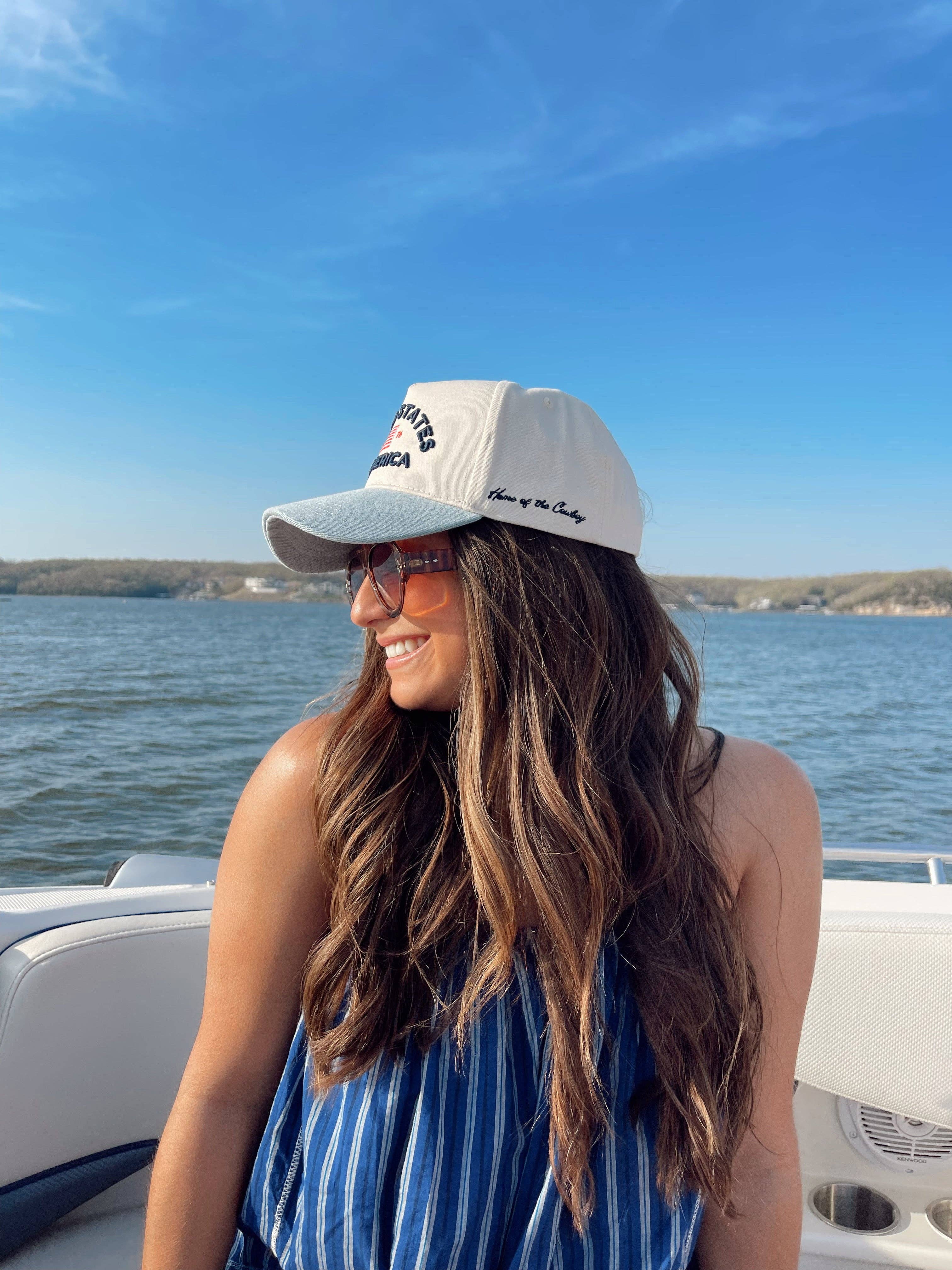 KENZKUSTOMZ - Wholesale Trucker Hat - Women's - United States of America - Denim Blue Vintage Trucker Hat7