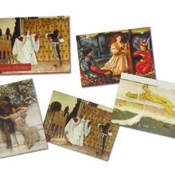 Notecard de pinturas românticas - conjunto encaixotado por atacado de The Retrospect Group Collection