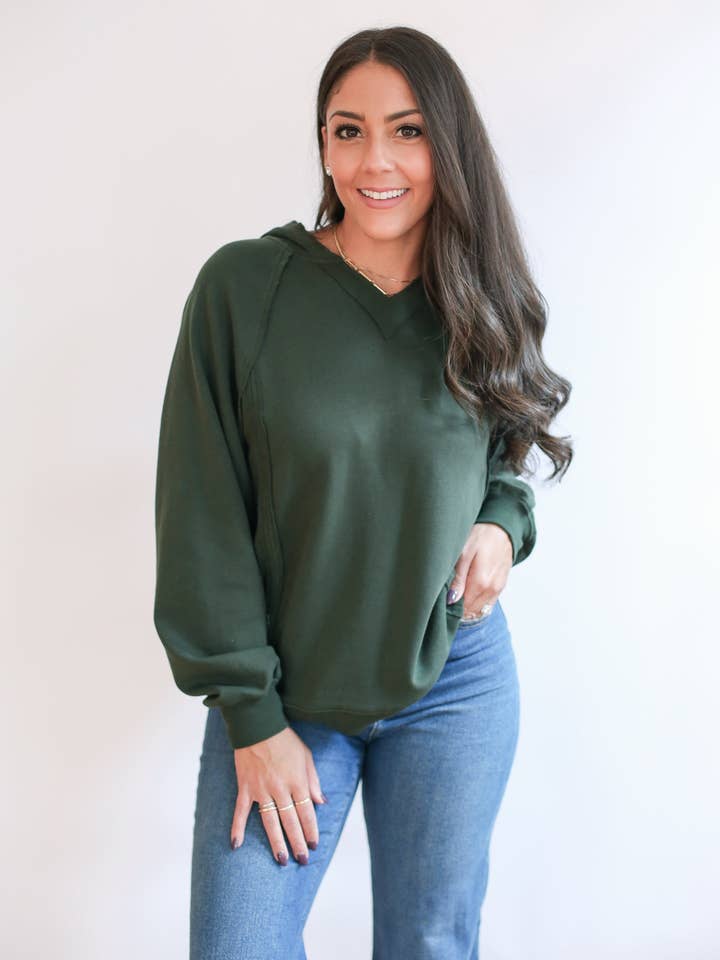 Sudadera con capucha para lactancia con cierre vertical Big Hug para venta al por mayor de Movemama Apparel