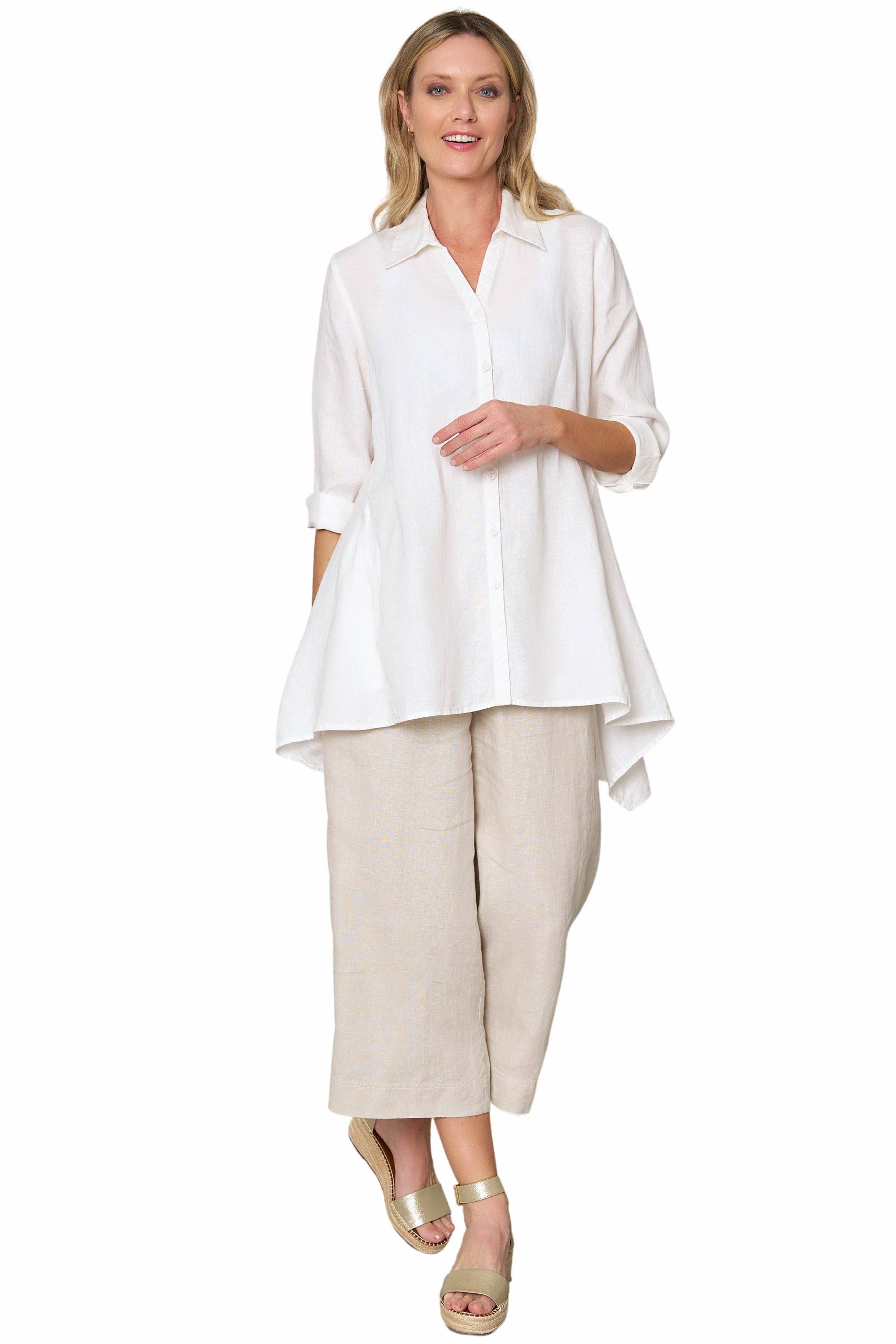 Stella Carakasi - Wholesale Button Down Shirt - Women's - True Form Shirt (*)1