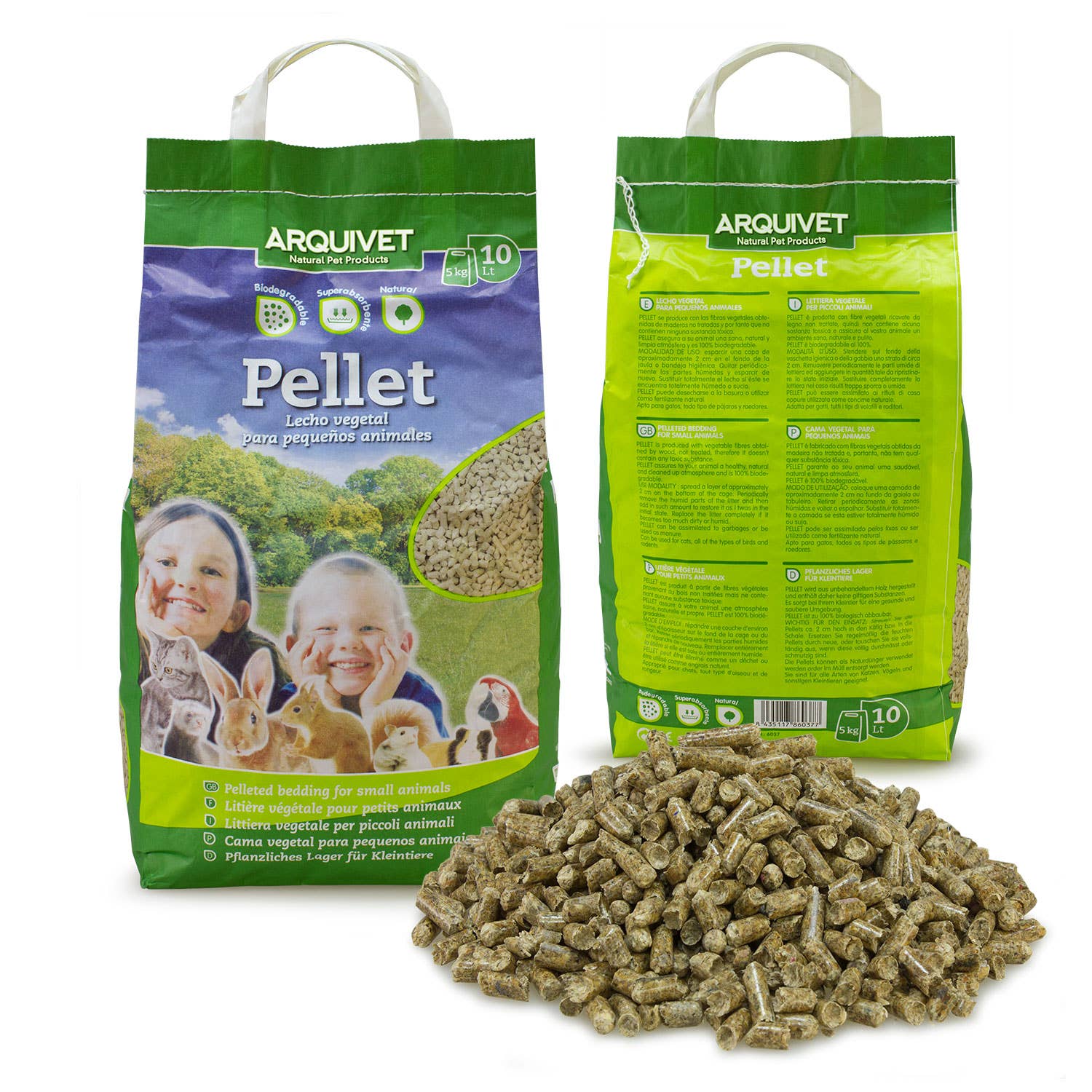 ARQUIVET, S.L.U. - Wholesale Pet Bed - Cat/Dog - 10 Liter Pellet2