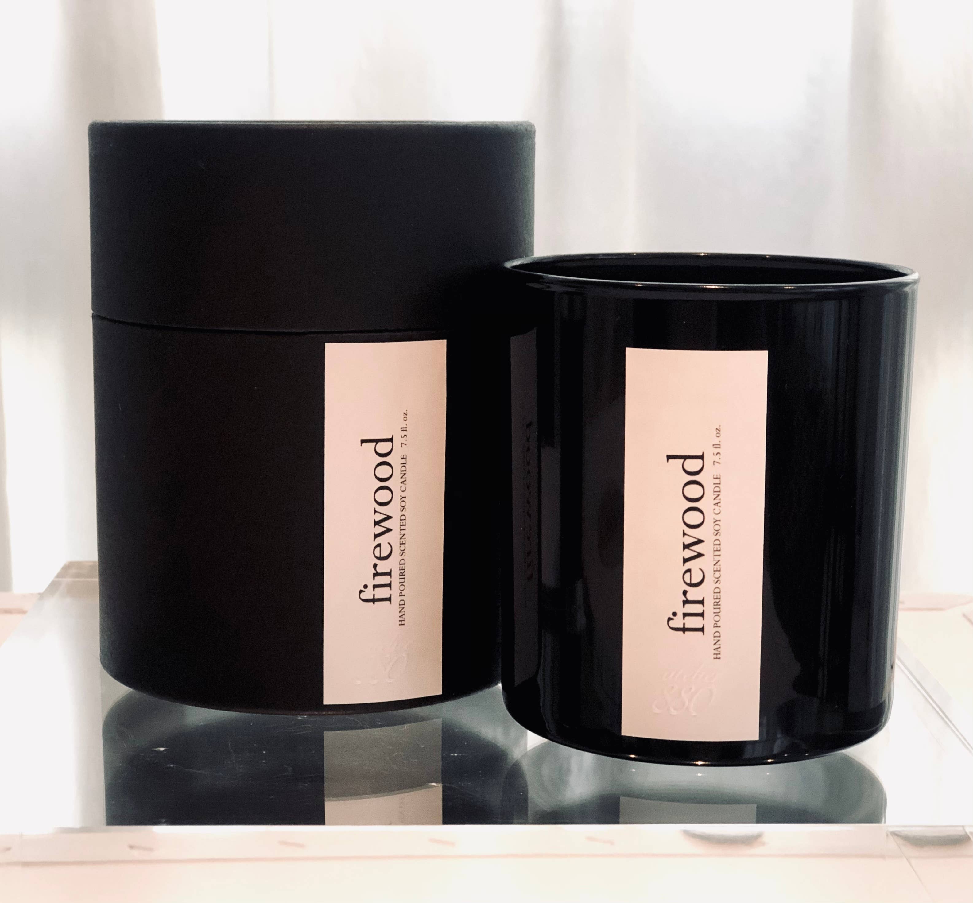 Atelier 880 - Wholesale Jar/Filled Candle - Firewood Scented Candle | Smoky Wood Scent Fall Winter7