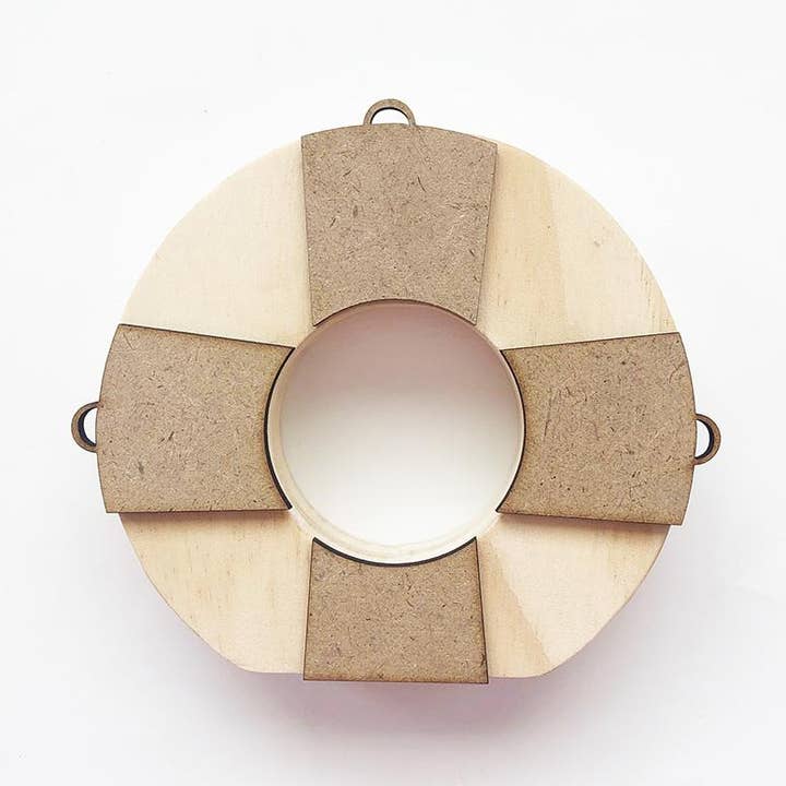 HOME - På stranden Preserver DIY træ håndværk home decor for engroshandel hos Foundations Decor