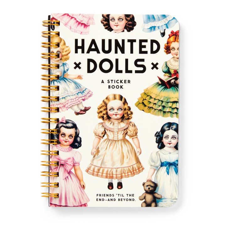 Haunted Dolls Sticker Book (Sticker Book or Pack) and other Purchase wholesale t pins. Free returns & net 60 terms on Faire trending on Faire.