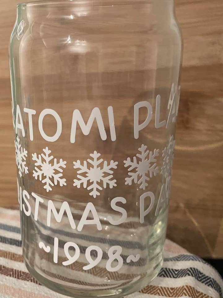 Sterben Sie hartes Weihnachtsglas für den Großhandel von Prospect Apothecary
