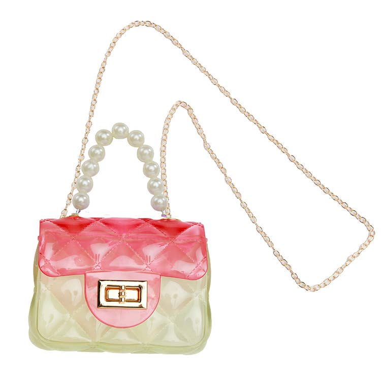 Sparkle Sisters by Couture Clips - Wholesale Crossbody Bag - Kids - Pearl Ombre Jelly Bag2