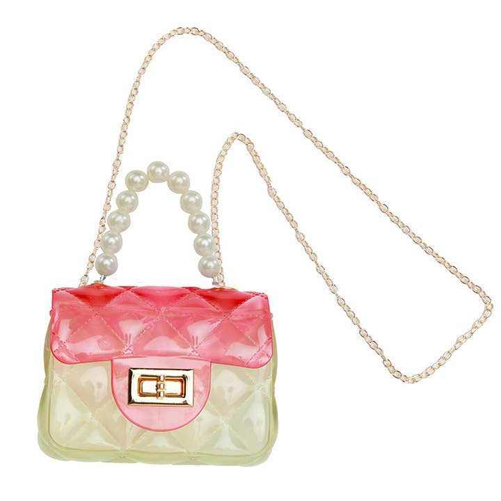 Sparkle Sisters by Couture Clips - Wholesale Crossbody Bag - Kids - Pearl Ombre Jelly Bag2