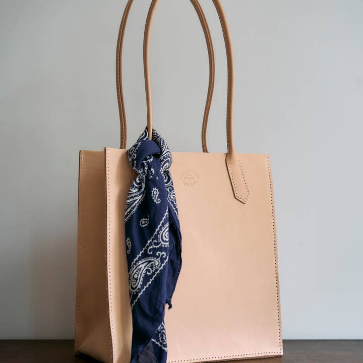 FORESTBOUND - Wholesale Tote bag – Unisex - Leather Dock Bag, Standard Veg Tan4