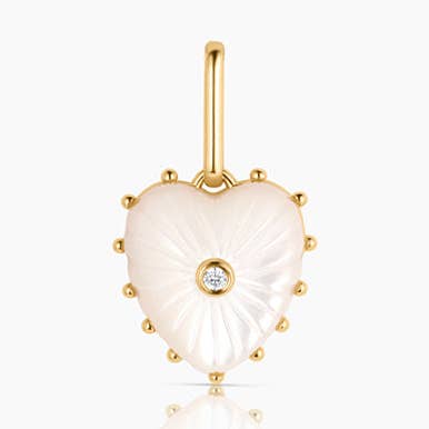 Isabel Mother Of Pearl Charm for wholesale by THATCH
