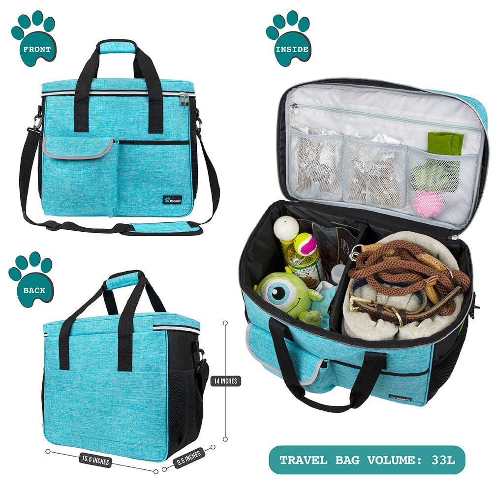 PetAmi - Vendita all'ingrosso Trasportino - Cani e gatti - Borsa Organizer Deluxe da Viaggio per Animali48