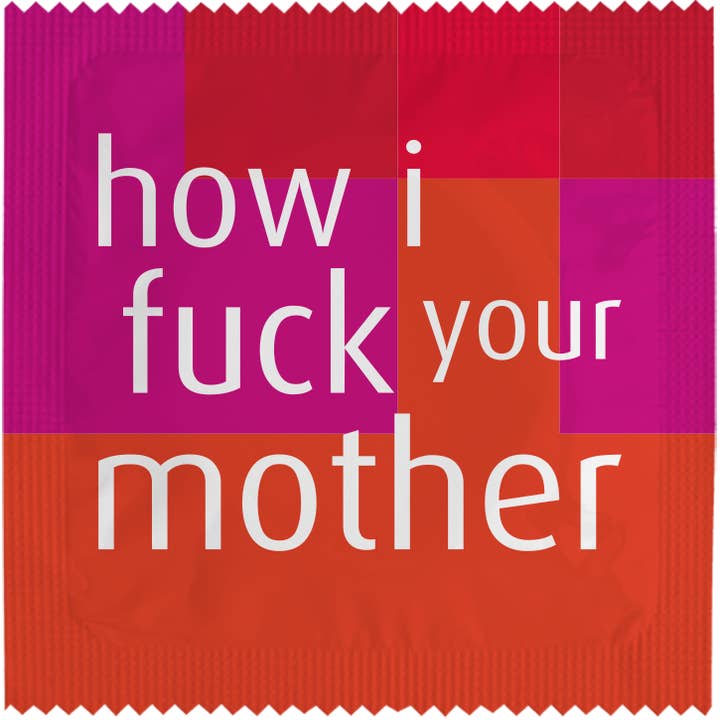 CALLVIN - Wholesale Gag Gift/Novelty Gift - How I Fuck Your Mother1