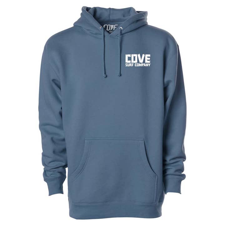 Chandail à capuchon UFO Party - Storm Blue pour la vente par Cove