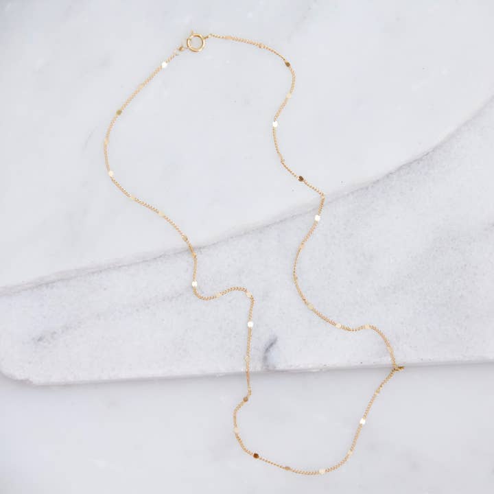 Mesa Blue – Großhandel Gliederhalskette – Kette aus vergoldetem oder versilbertem Messing7